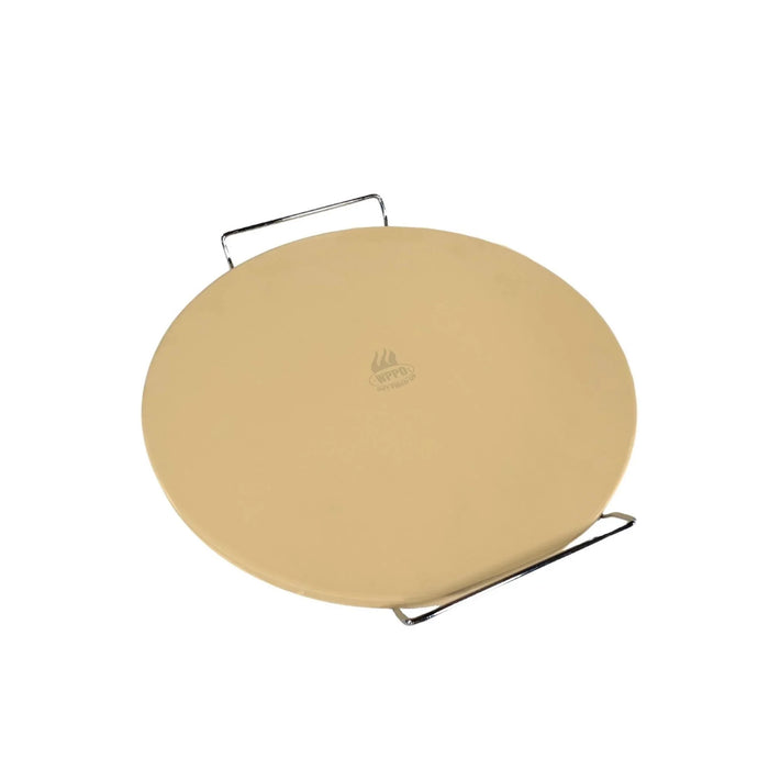 WPPO 15-Inch Pizza Baking Stone with Handles