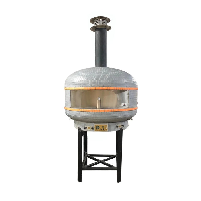 WPPO 40-Inch Lava Digital Controlled Wood Fired Oven with Convection Fan