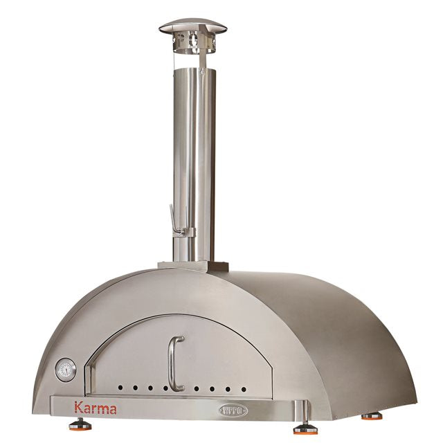 WPPO Karma 42 Wood Fired Oven in 304 Stainless Steel