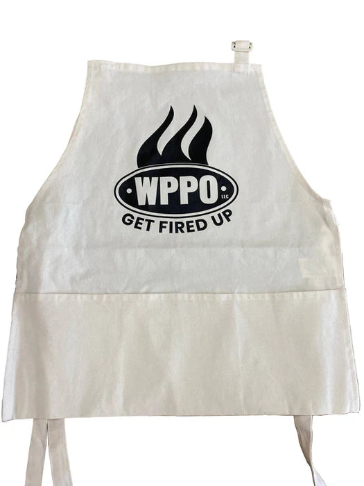 WPPO New Apron Black Embroidered-Adult Size