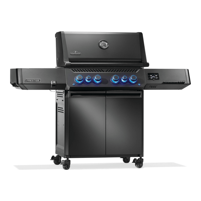Napoleon PHANTOM Prestige 500 Connected Gas Grill with Infrared Side and Rear Burner, Stainless Steel