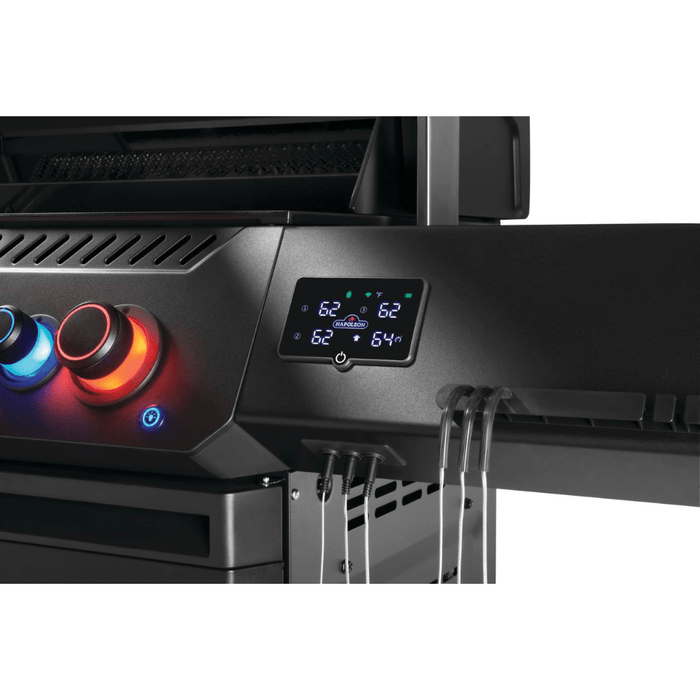 Napoleon PHANTOM Prestige 500 Connected Gas Grill with Infrared Side and Rear Burner, Stainless Steel