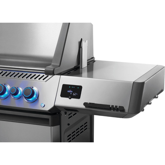 Napoleon Prestige 500 Connected Gas Grill with Infrared Side and Rear Burner, Stainless Steel