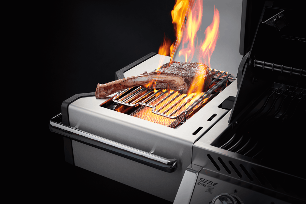 Napoleon Prestige PRO 500 Gas Grill with Infrared Rear and Side Burners, Stainless Steel