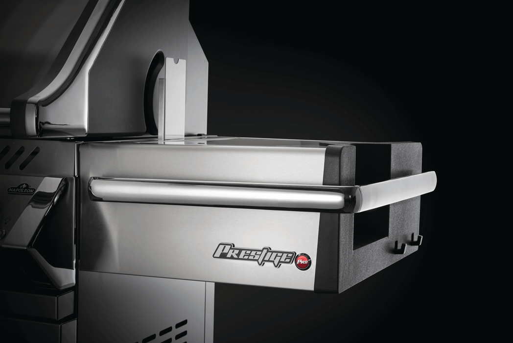 Napoleon Prestige PRO 500 Gas Grill with Infrared Rear and Side Burners, Stainless Steel
