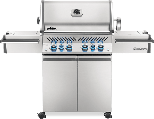 Napoleon Prestige PRO 500 Gas Grill with Infrared Rear and Side Burners, Stainless Steel | PRO500RSIB-3 Propane / Stainless Steel PRO500RSIBPSS-3